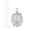 Thumbnail Image 4 of KAY Lab-Grown Diamonds Men's Lion Charm 1-5/8 ct tw Sterling Silver