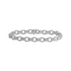 Thumbnail Image 1 of Diamond Link Bracelet 1/2 ct tw Sterling Silver 7.5"