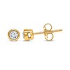 Thumbnail Image 1 of KAY Lab-Grown Diamonds Round-Cut Bezel-Set Solitaire Stud Earrings 1/4 ct tw 10K Yellow Gold (F/VS2)