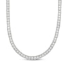 Thumbnail Image 1 of KAY Lab-Grown Diamonds Men's Tennis Necklace 3 ct tw Sterling Silver 22"