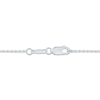 Thumbnail Image 4 of KAY Lab-Grown Diamonds Seamless Graduated Three-Stone Drop Necklace 2 ct tw 14K White Gold 18"