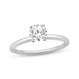 Adore Lab-Grown Diamonds Round-Cut Solitaire Engagement Ring 3/4 ct tw 14K White Gold (F/VS2)