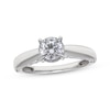 Thumbnail Image 0 of Radiant Reflections Round-Cut Diamond Solitaire Hidden Detail Engagement Ring 1-1/2  ct tw 10K White Gold (J/I3)