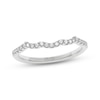 Thumbnail Image 1 of THE LEO Prisma Diamond Contour Wedding Band 1/5 ct tw 14K White Gold