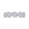Thumbnail Image 3 of THE LEO Diamond Anniversary Band 3/4 ct tw 14K White Gold