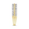 Thumbnail Image 2 of Threads of Love Diamond Anniversary Ring 1/2 ct tw 14K Yellow Gold