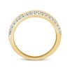 Thumbnail Image 3 of Threads of Love Diamond Anniversary Ring 1/2 ct tw 14K Yellow Gold