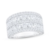 Thumbnail Image 1 of Adore Lab-Grown Diamonds Five-Row Anniversary Ring 3 ct tw 14K White Gold