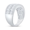 Thumbnail Image 2 of Adore Lab-Grown Diamonds Five-Row Anniversary Ring 3 ct tw 14K White Gold