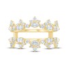 Thumbnail Image 3 of Lab-Grown Diamonds by KAY Marquise & Round-Cut Diamond Enhancer Ring 1 ct tw 14K Yellow Gold