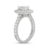 Thumbnail Image 2 of Neil Lane Artistry Pear-Shaped Lab-Grown Diamond Halo Engagement Ring 2-1/3 ct tw 14K White Gold