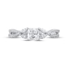 Thumbnail Image 3 of Princess-Cut Diamond Twist Shank Engagement Ring 3/4 ct tw 14K White Gold (I/I2)