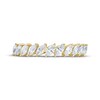 Thumbnail Image 3 of Adore Marquise-Cut Diamond Tilted Anniversary Ring 3/4 ct tw 14K Yellow Gold