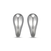 Thumbnail Image 2 of Teardrop Huggie Hoop Earrings Sterling Silver