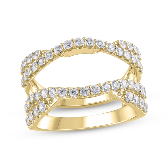 Adore Diamond Enhancer Ring 1 ct tw 14K Yellow Gold