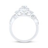 Thumbnail Image 2 of Adore Round-Cut Diamond Three-Stone Engagement Ring 1 ct tw 14K White Gold