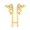 Thumbnail Image 2 of Diamond Tiara Enhancer Ring 1/2 ct tw 14K Yellow Gold