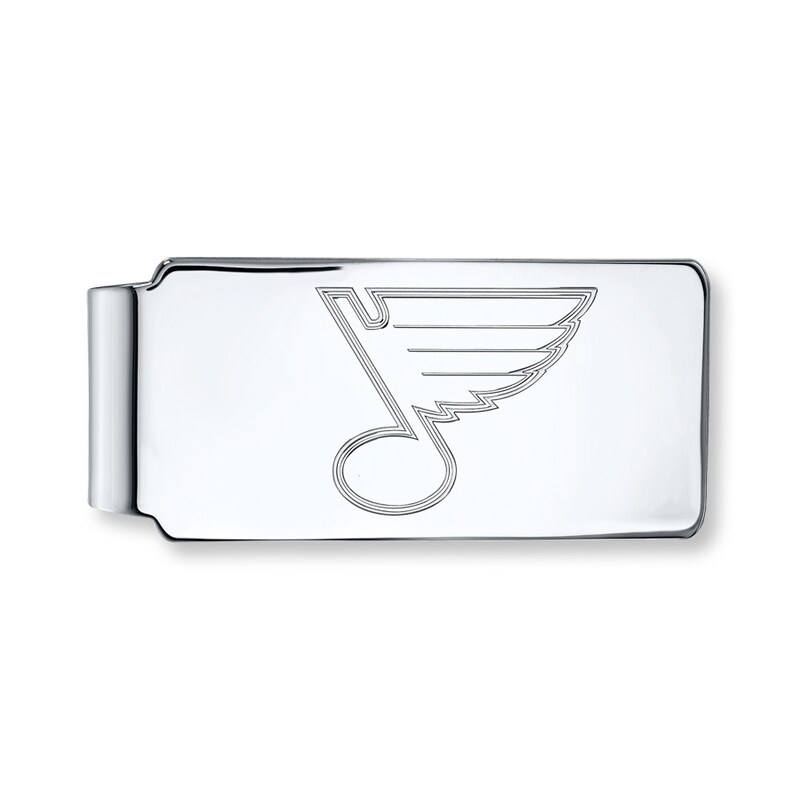 NHL St. Louis Blues Money Clip Sterling Silver
