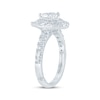Thumbnail Image 2 of Monique Lhuillier Bliss Pear-Shaped Lab-Grown Diamond Engagement Ring 1-1/5 ct tw 18K White Gold