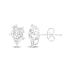 Thumbnail Image 1 of All You Are Lab-Grown Diamond Multi-Shape Cluster Earrings 1 ct tw 14K White Gold
