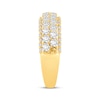 Thumbnail Image 2 of Adore Diamond Multi-Row Anniversary Ring 1-1/2 ct tw 10K Yellow Gold