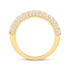 Thumbnail Image 3 of Adore Diamond Multi-Row Anniversary Ring 1-1/2 ct tw 10K Yellow Gold