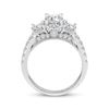 Thumbnail Image 2 of Adore Round-Cut Diamond Three-Stone Engagement Ring 1-1/2 ct tw 14K White Gold