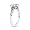 Thumbnail Image 2 of Adore Multi-Diamond Circle Engagement Ring 1-1/4 ct tw 14K White Gold