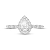 Thumbnail Image 3 of Neil Lane Premiere Pear-Shaped Diamond Halo Engagement Ring 1-1/8 ct tw 14K White Gold