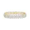 Thumbnail Image 1 of Pear-Shaped & Round-Cut Lab-Grown Diamond Bracelet 18 ct tw 10K Yellow Gold 7"