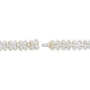 Thumbnail Image 3 of Pear-Shaped & Round-Cut Lab-Grown Diamond Bracelet 18 ct tw 10K Yellow Gold 7"