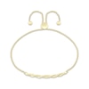 Thumbnail Image 2 of Diamond Twist Link Bolo Bracelet 1/4 ct tw 10K Yellow Gold