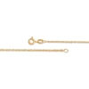 Thumbnail Image 2 of 1.3mm Singapore Chain Necklace Solid 18K Yellow Gold 18"