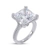 Thumbnail Image 2 of Adore Lab-Grown Diamonds Princess-Cut Engagement Ring 10-1/3 ct tw 14K White Gold