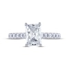 Thumbnail Image 3 of THE LEO Legacy Lab-Grown Diamond Emerald-Cut Engagement Ring 2-3/8 ct tw 14K White Gold