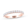 Thumbnail Image 1 of THE LEO Legacy Lab-Grown Diamond Wedding Band 1/2 ct tw 14K Rose Gold