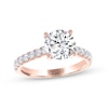 Thumbnail Image 1 of THE LEO Legacy Lab-Grown Diamond Round-Cut Engagement Ring 2-3/8 ct tw 14K Rose Gold