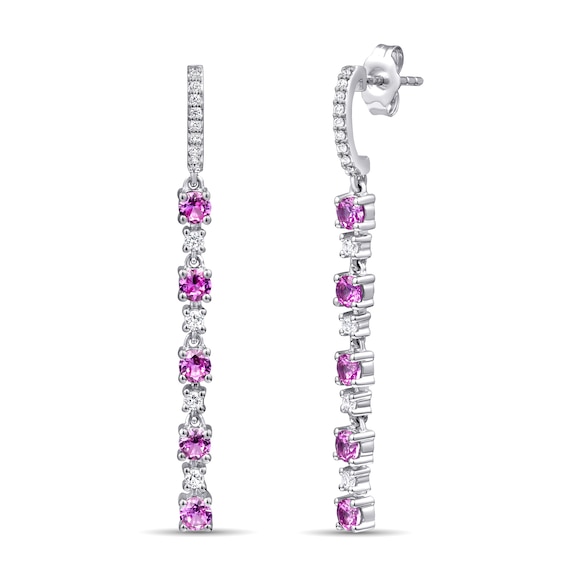 Birthstone Dangling Earrings (5 Stones)