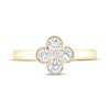 Thumbnail Image 3 of Diamond Clover Fashion Ring 1/2 ct tw 18K Yellow Gold