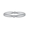Thumbnail Image 1 of Diamond Split Bangle Bracelet 1/2 ct tw Sterling Silver