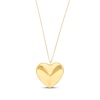 Thumbnail Image 1 of Heart Necklace 14K Yellow Gold 18"