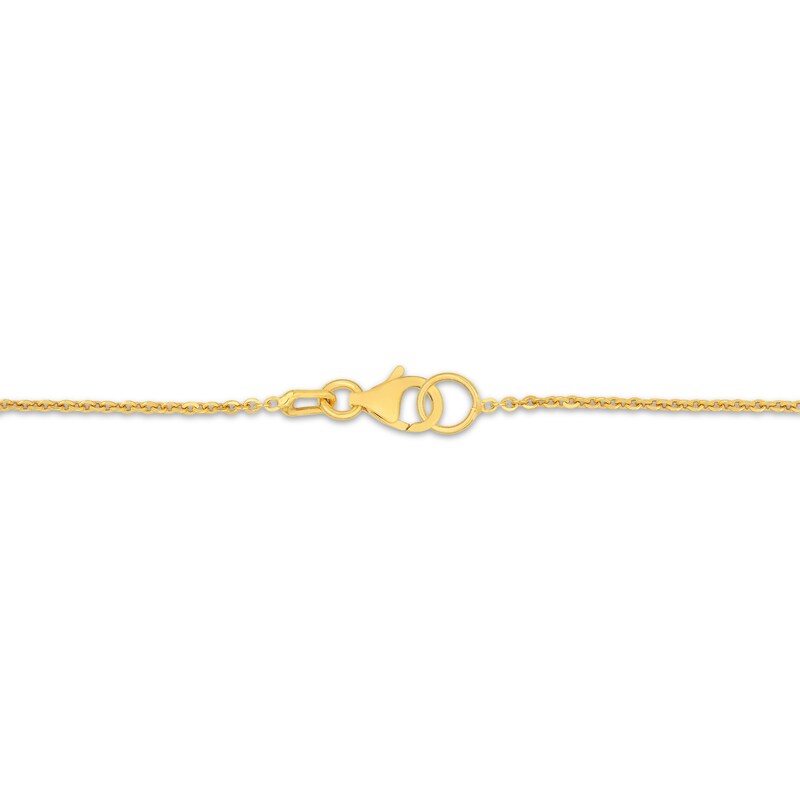 Main Image 3 of Heart Necklace 14K Yellow Gold 18"