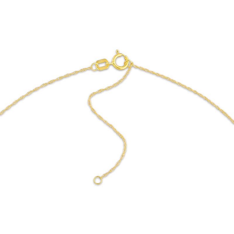 Main Image 3 of Chai Symbol Necklace 14K Yellow Gold 16"