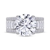 Thumbnail Image 3 of Adore Round-Cut Lab-Grown Diamond Engagement Ring 5-3/4 ct tw 14K White Gold