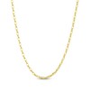 Thumbnail Image 1 of 2.35mm Rolo Chain Necklace Hollow 18K Yellow Gold 18"