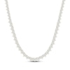 Thumbnail Image 1 of KAY Lab-Grown Diamonds Line Necklace 3/4 ct tw 24K Yellow Gold Vermeil Sterling Silver 18"