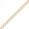 Thumbnail Image 2 of KAY Lab-Grown Diamonds Swirl Link Bracelet 1/4 ct tw 24K Yellow Gold Vermeil Sterling Silver 7.25"