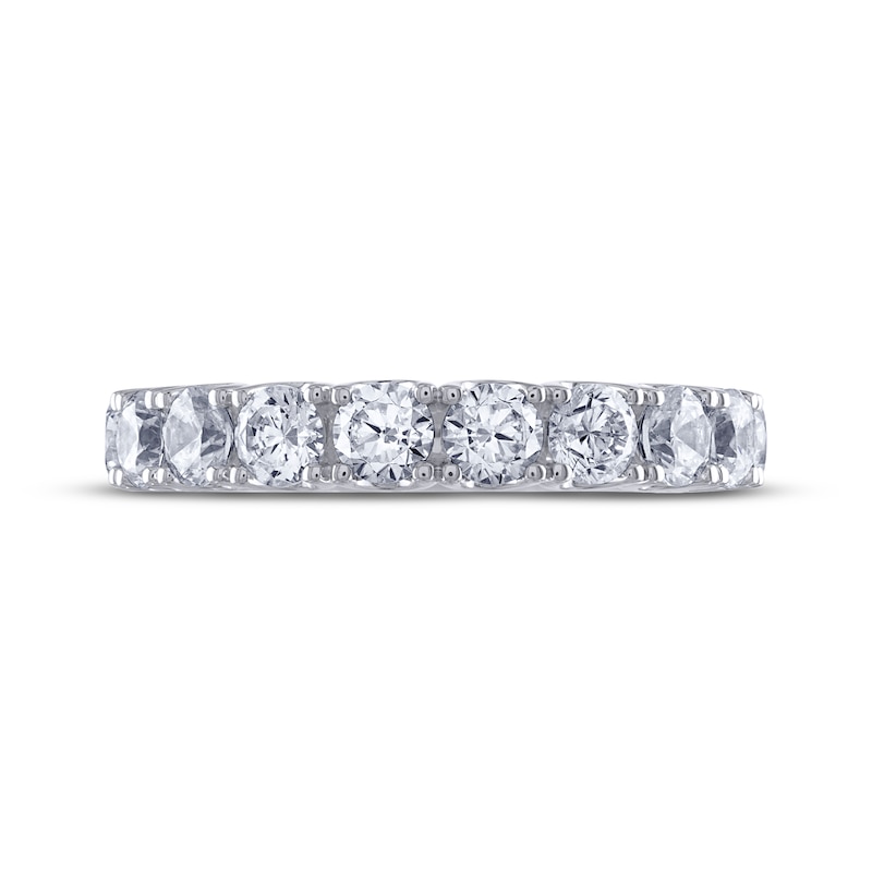 Main Image 3 of THE LEO Legacy Lab-Grown Diamond Anniversary Ring 1-1/2 ct tw 14K White Gold