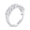 Lab-Created Diamonds by KAY Diamond Anniversary Ring 2 ct tw Oval-cut 14K White Gold