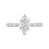 Thumbnail Image 2 of Neil Lane Artistry Marquise-Cut Lab-Created Diamond Engagement Ring 2 ct tw 14K White Gold